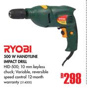 Ryobi 500W Handyline Impact Drill HID-500