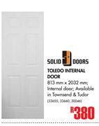 Solid Doors Toledo Internal Door-813mm x 2032mm