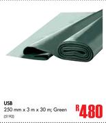USB 250mm x 3m x 30m, Green