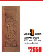 Solid Doors Elephant Door Hardwood-2032mm x 813mm