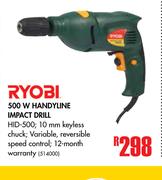 Ryobi 500W Handyline Impact Drill HID500