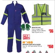 Ross Reflective Conti Suit & Gloves