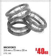 Brickforce-2.8mm x 75mm x 20m Each