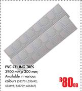 PVC Ceiling Tiles-3900 x 300mm