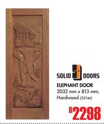 Solid Doors Elephant Door In Hardwood 2032 x 813mm