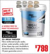 Fired Earth Break Through-20Ltr