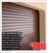 Roll Up Garage Door 2400mm x 2100mm