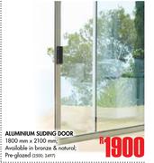 Aluminium Sliding Door 1800x2100mm