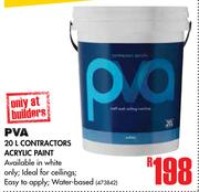 PVA Contractors Acrylic Paint-20Ltr