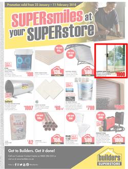 Builders Willowvale : Super Smiles At Your Superstore (23 Jan - 11 Feb 2018), page 1