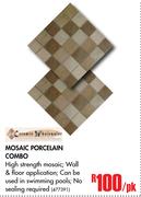 Mosaic Porcelain Combo-Per pk