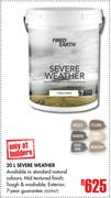 Fired Earth Severe Weather-20Ltr