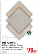 Caro Tile Range-Per Sqm