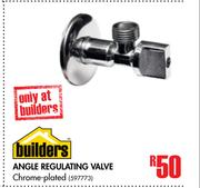 Builders Angle Regulating Valve