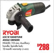 Ryobi 650W Handyline Angle Grinder HG650