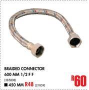 Braided Connector 450mm