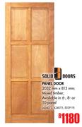 Solid Doors Panel Door 2032mm x 813mm