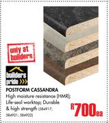Builders Pride Postform Cassandra-Each