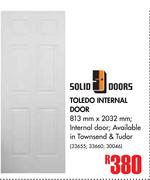 Solid Doors Toledo Internal Door 813mm x 2032mm