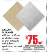 Arizona Tile Range-Per Sqm