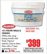 Plascon Polvin Walls & Ceilings-20Ltr