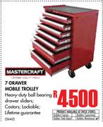 Mastercraft 7-Drawer Mobile Trolley