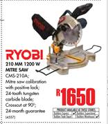 Ryobi 210MM 1200W Mitre Saw CMS-210A
