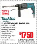 Makita 22MM 710W Rotary Hammer Drill M8700B