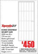 Xpanda Diy Econo Shootbolt Security Gate