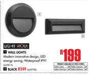 Light Worx Wall Lights