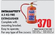 Intasafety Fire Extinguisher-4.5kg