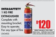 Intasafety Fire Extinguisher-1kg
