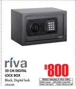 Riva 20cm Digital Lock Box