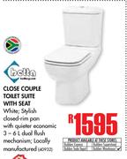 Betta Close Couple Toilet Suite With Seat