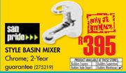 San Pride Style Basin Mixer
