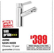 San Pride Aspire Basin Mixer