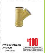 PVC Underground Junction 110mm