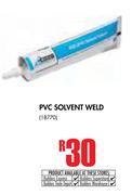 PVC Solvent Weld