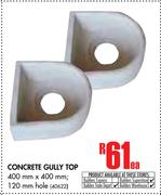 Concrete Gully Top (400mm x 400mm, 120mm Hole)-Each