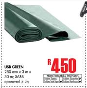 USB Green 250mm x 3m x 30m