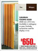 Suburban Folding Door 2040mm x 813mm-Each