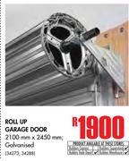 Roll Up Garage Door 2100mm x 2450mm