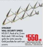 Stingray Wall Security Spikes-Per pk