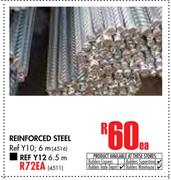 Reinforced Steel REF Y12 (6.5m)-Each