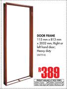 Door Frame 115mm x 813mm x 2032mm