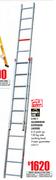 Builders Pride 2-In-1 Aluminium Ladder