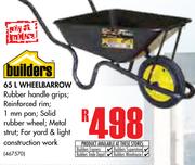 Builders 65Ltr Wheelbarrow