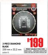 13-Piece Diamond Blade (230mm x 22.2mm)
