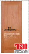 Solid Doors 2-Panel Executive Door 2032mm x 813mm