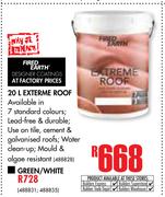 Fired Earth Extreme Roof-20Ltr